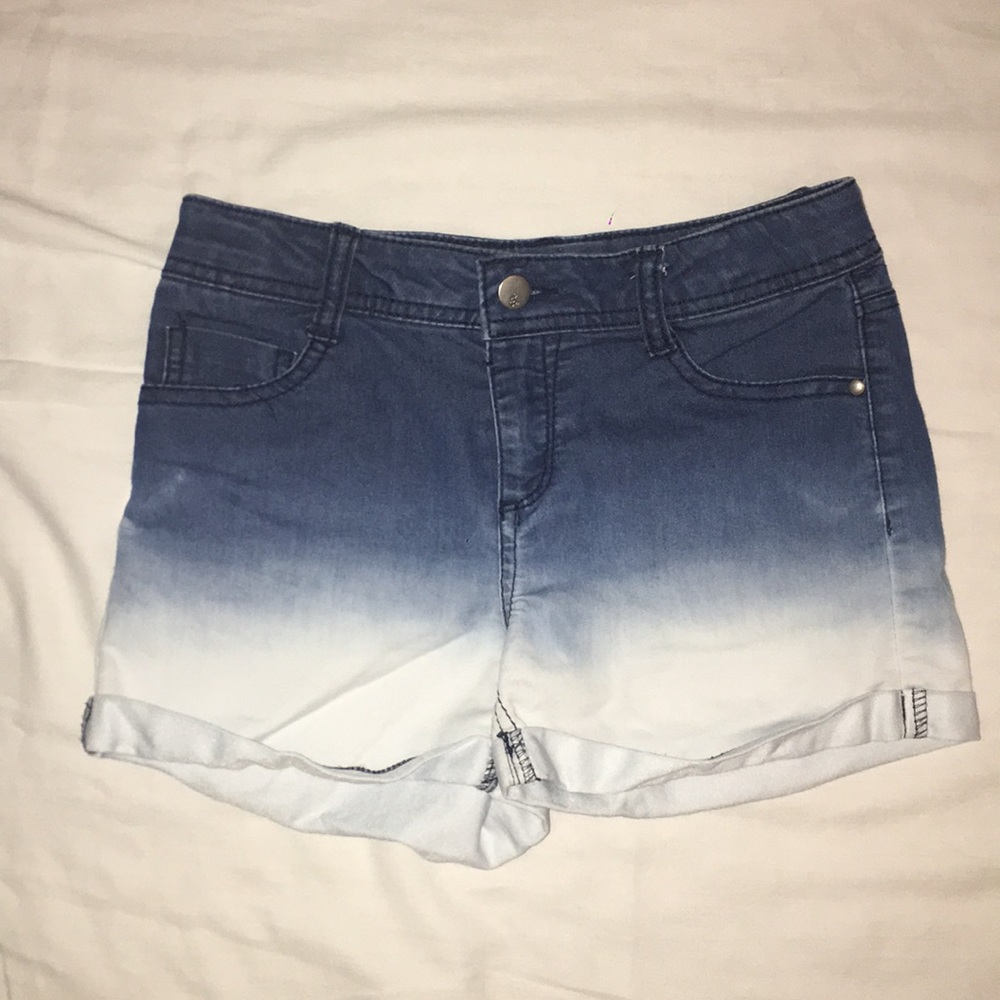 ombré girls shorts
